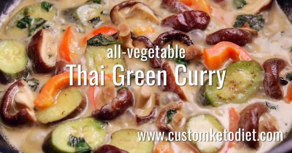 All Vegetable Thai Green Curry