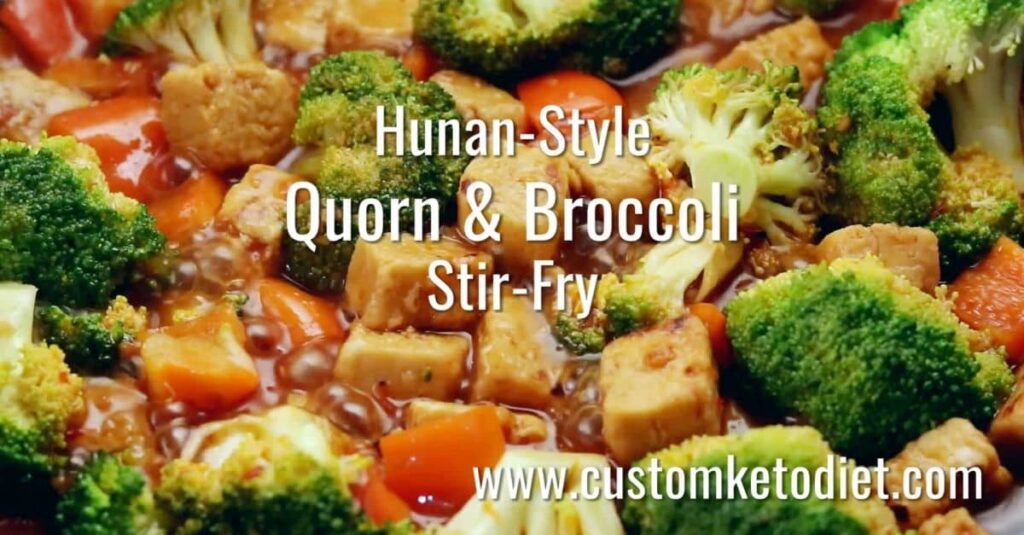 Hunan-Style Quorn & Broccoli Stir-Fry