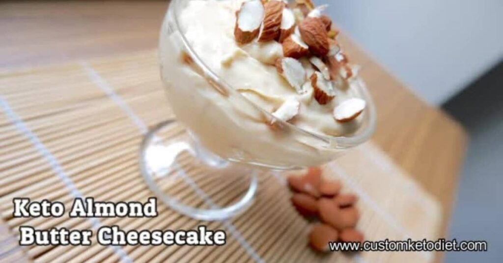 Keto Almond Butter Cheesecake