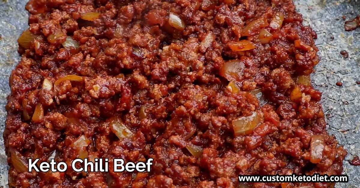 Keto Beef Chili