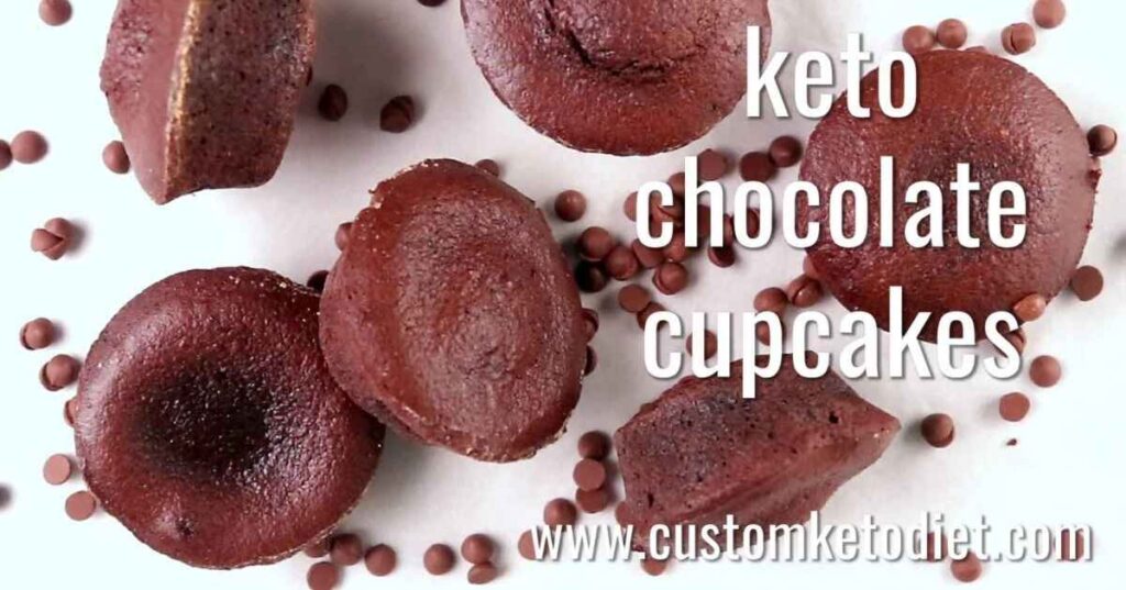 Keto Chocolate Cupcakes