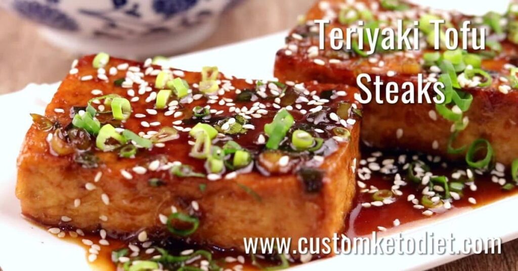 Keto Teriyaki Tofu Steaks