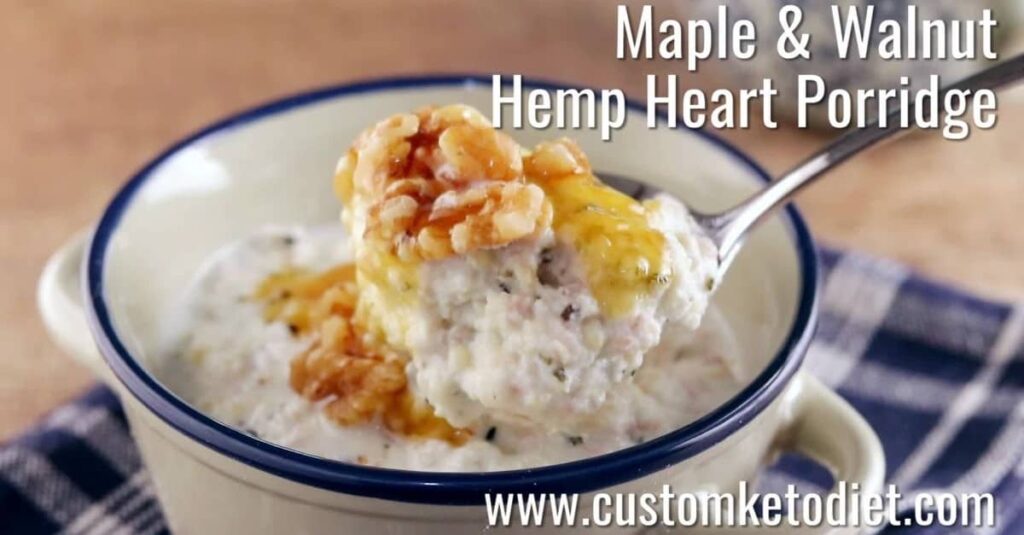 Maple & Walnut Hemp Heart Porridge