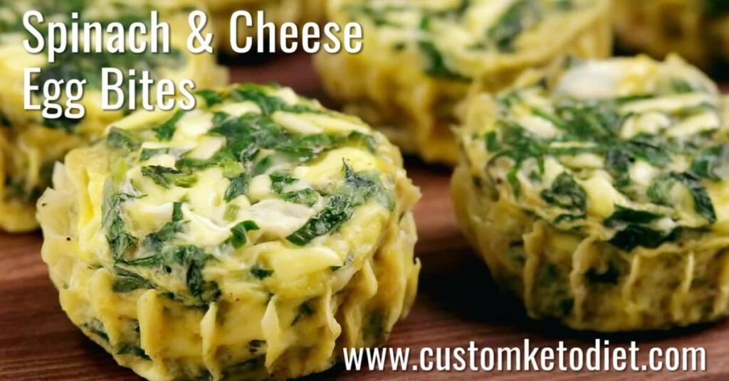 Spinach and Cheese Egg Bites